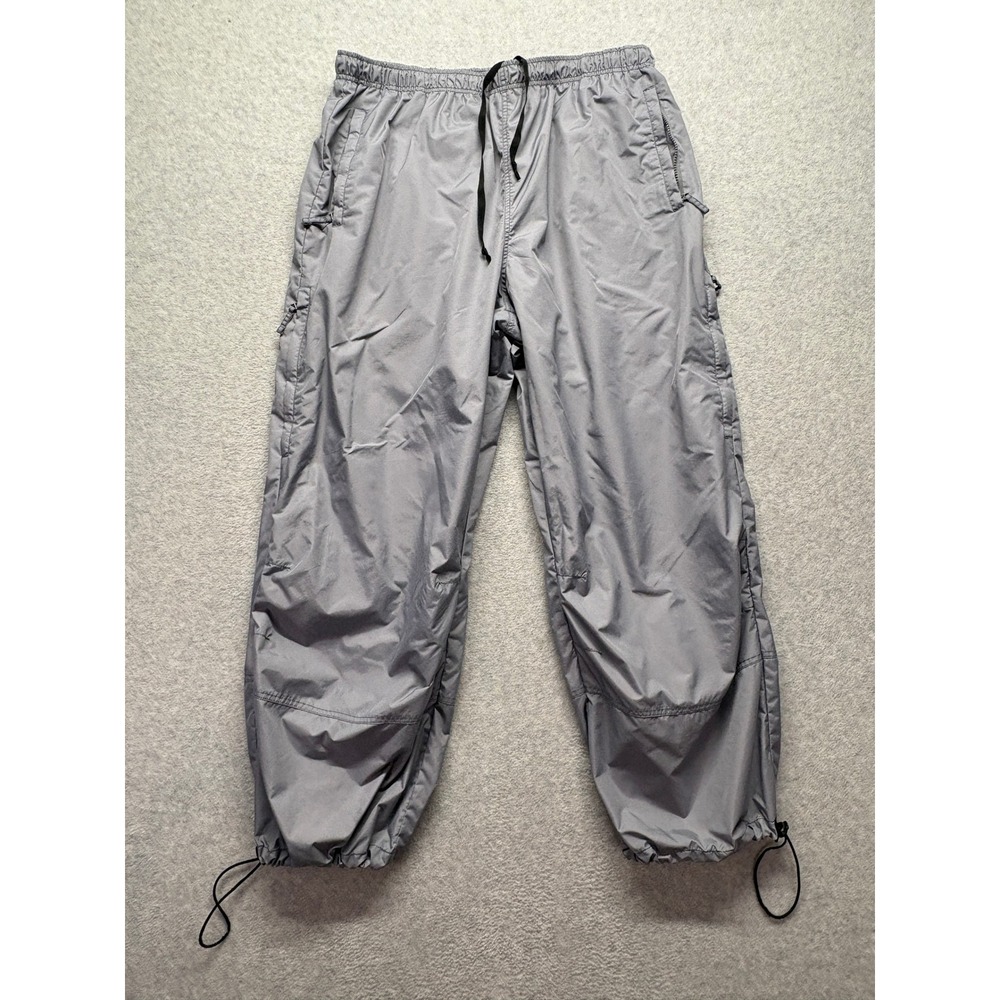 Colorado Sportswear 3XL Gray Nylon Mesh Lined Track Pants Windbreaker Pockets